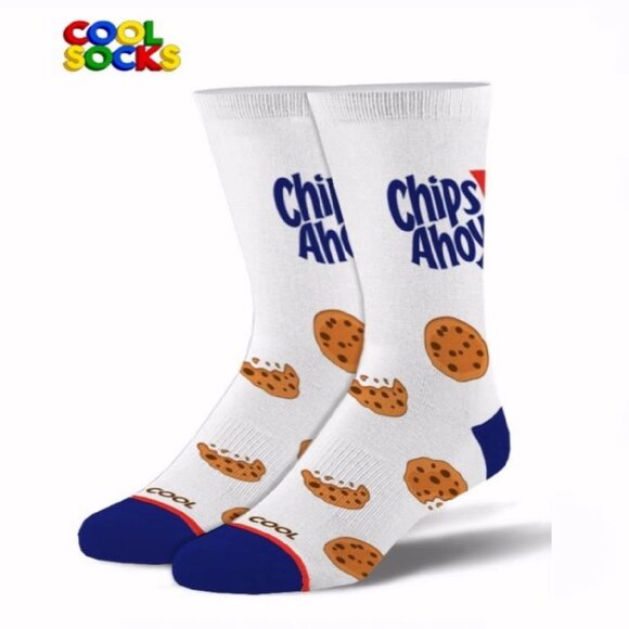 Chips Ahoy Cookies Athletic Crew Socks NEW Fast Ship - Picture 4 of 4